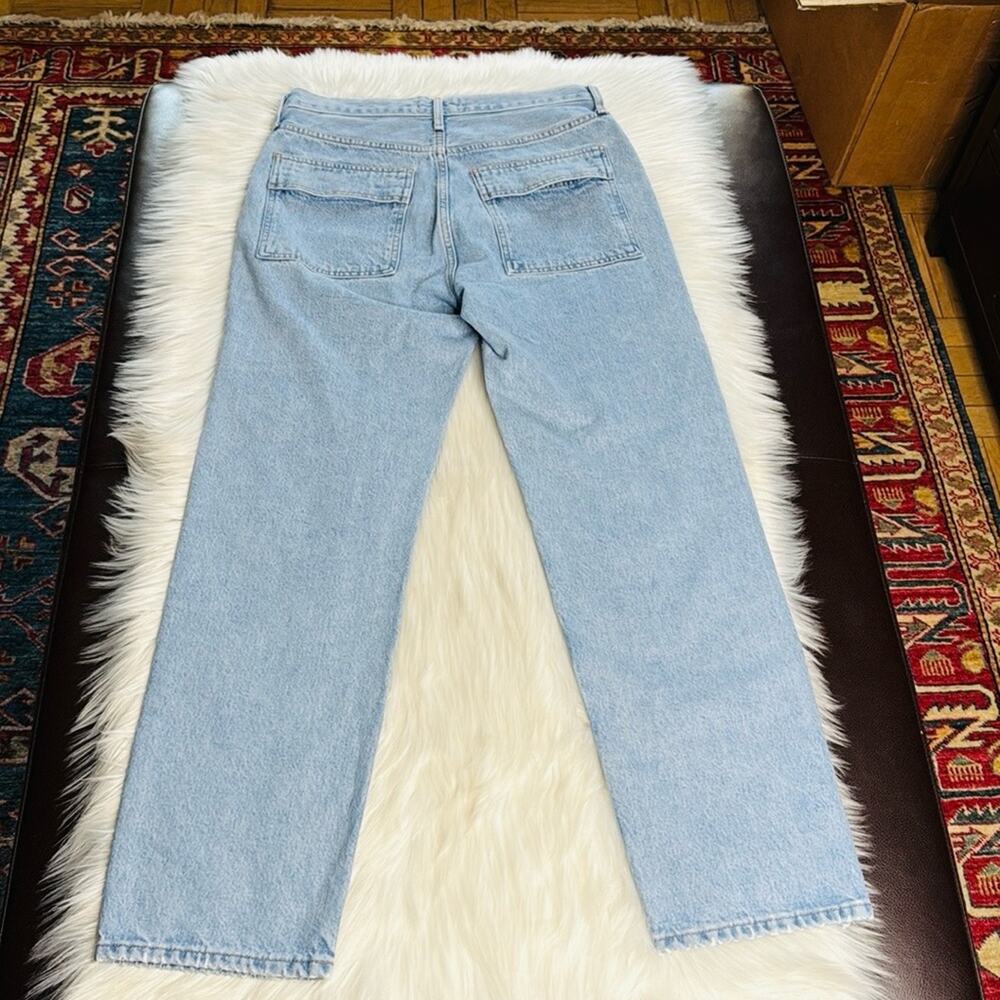 Agolde Light Blue Cooper Cargo Jeans - Picture 8 of 10